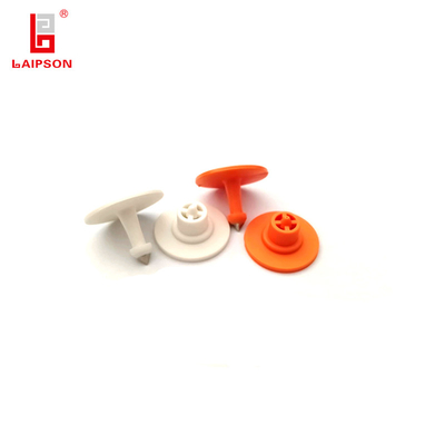 28mm TPU Round Veterinary Pig Swine Ear Tag With Printing Numbers For Farm
