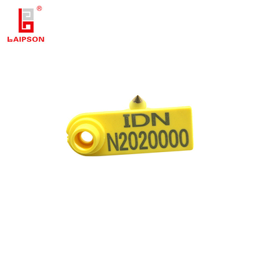 LAIPSON TPU 55MM Small Sheep Goat Ear Tag Barcode For Goat Farm