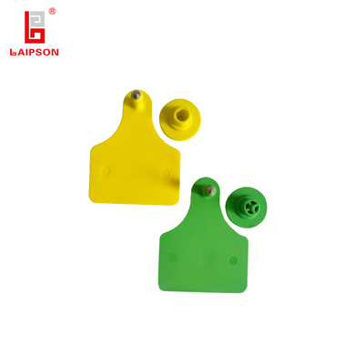 BASF Good Quality Tpu Uv Resistant Material Blank Male Ear Tag For Cow Goat Cattle
