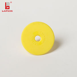 Customized Round Special Piglet TPU Mini Ear Tags , Rabbit Ear Tags 28mm*11.3mm