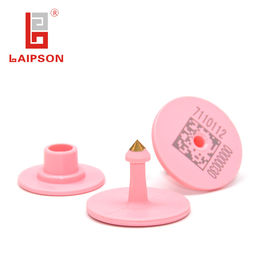 32mm UHF RFID Tpu Button Ear Tags Multi Colors 860-960Mhz Stable Reading