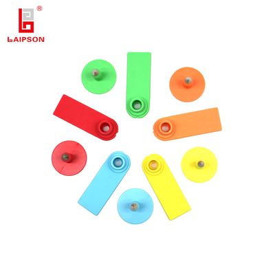 55*19mm Polyurethane Tpu Ear Tag For Sheep Barcode Earring Tags