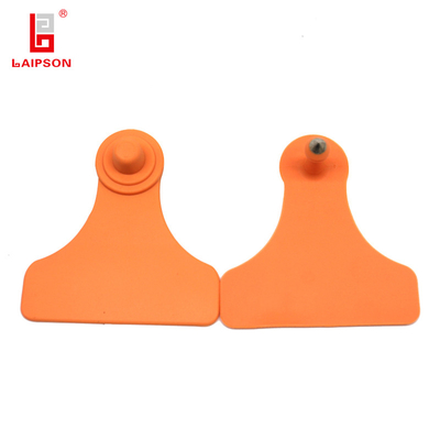 Tpu Sheep Goat Animal Ear Tag Digital Tamper Proof 60mm For Livestock